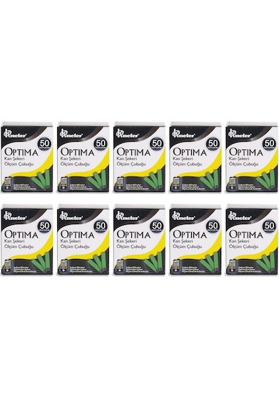 Optima Strip 10 Adet (50x10=500)