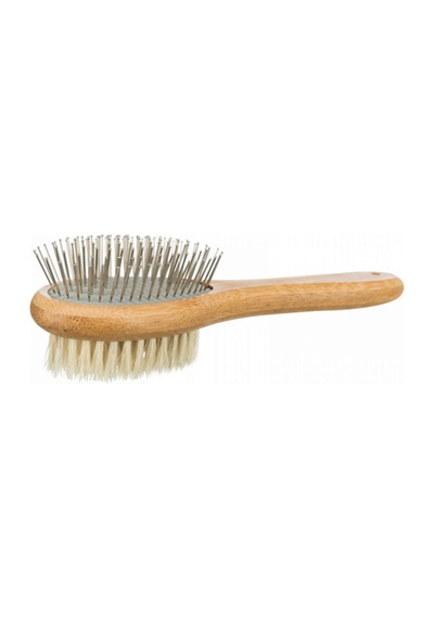 Trixie Çift Taraflı Tarama Fıçası Bambu Gldısptm - 48 Saplı 6x22cm