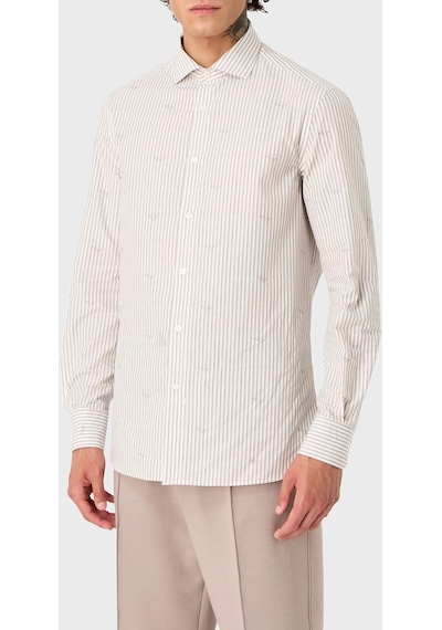 Emporio Armani Erkek Gömlek 3d1c86 1k3lz F1h1 Bej