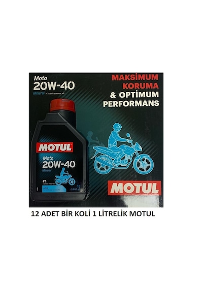 Motul Moto 20W-40 Motosiklet Yağı 1 L