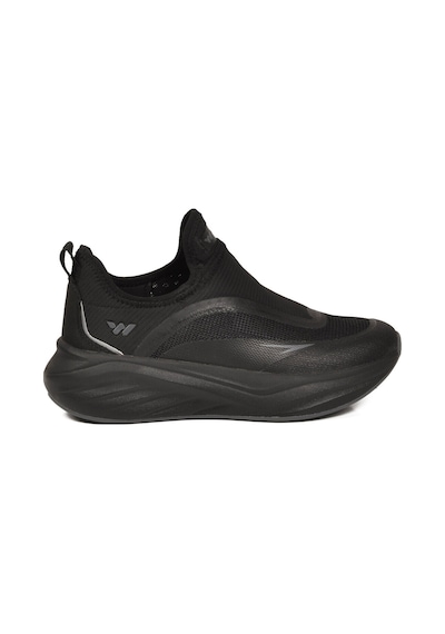 Walkway Siyah-koyu Gri Hafızalı Taban Hafif Esnek Unisex Spor Ayakkabı Eclipse G