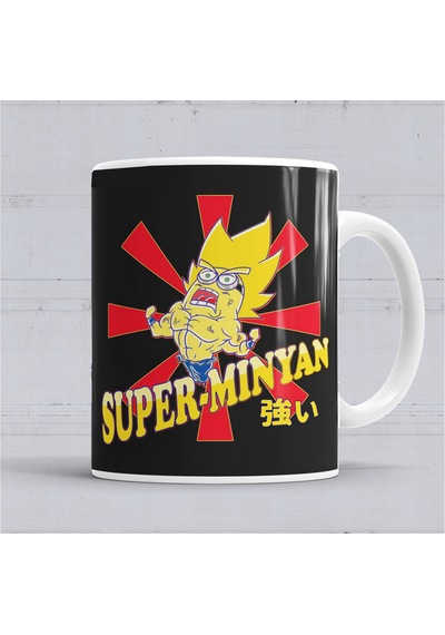 Süper Minion Minyan Kupa Bardak Porselen No36234 Karışık