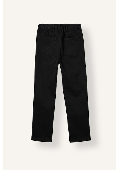 Defacto Düz Paça Gabardin Pantolonu Erkek Çocuk U3254a626aubk81 Siyah-bk81