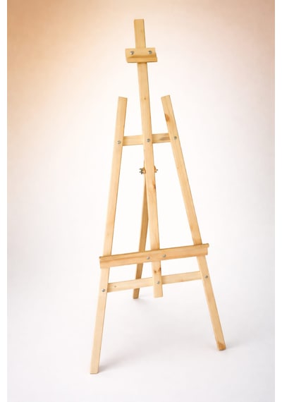 Samor Sanat Ayarlanabilir Ahşap Premium Seri Şövale 172 Cm Profesyonel Kullanım