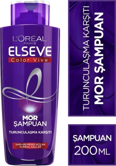 Turunculaşma Karşıtı Mor Şampuan 200 Ml