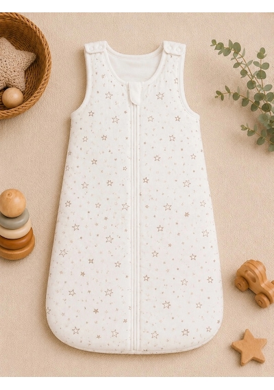 Begi 2.5 Tog Elyaflı Torba Askılı Çıtçıtlı Uyku Tulumu % 100 Pamuk Unisex