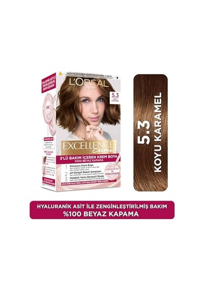 Creme Saç Boyası 5.3 Koyu Karamel