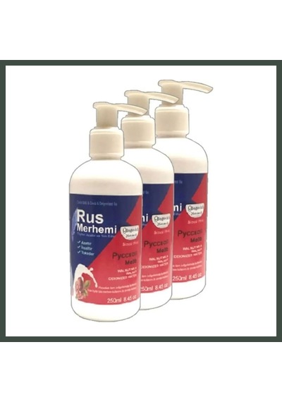 Bezos Süper Tüylere Krem 3 Adet 250 Ml Ceviz Sütlü & Cevizli Russ Merhemi Nhr