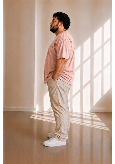 Sngl Tekstil Erkek Büyük Beden Oversize Kısa Kollu T-shirt 3xl 4xl 5xl 6xl 7xl 8xl Şampanya