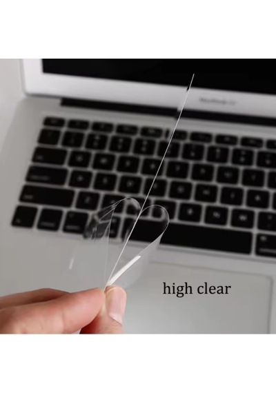 Macbook Air 15.3 İnç M2 M3 M4 Uyumlu Parlak Anti Scratch Ekran Koruyucu Retina Net Goruntu Cam