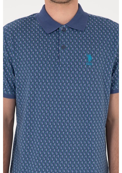 U.S. Polo Assn. Erkek Regular Fit Polo Yaka Açık Lacivert Tişört 50300366-VR059 U.S. Polo Assn. Erkek Regular Fit Polo Yaka Açık Lacivert Tişört 50300366-VR059