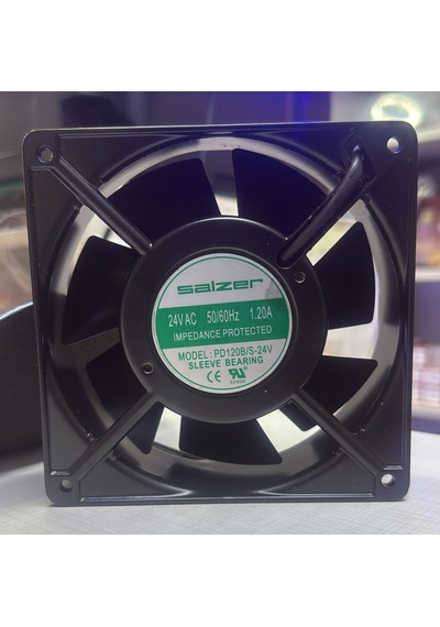 Salzer 24v Ac 1.20 Amp Fan