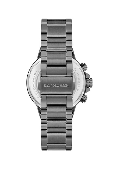 U.s. Polo Assn. Uspa1074-05 Quartz Çelik Füme Yeşil Kadran 43 Mm Erkek Kol Saati