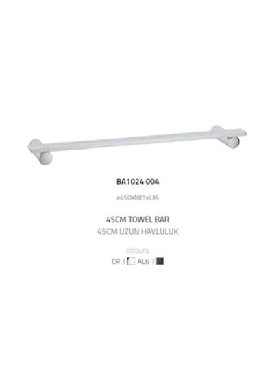 Pıvot Uzun Havluluk Krom Renk 34x81x450 Mm Diğer