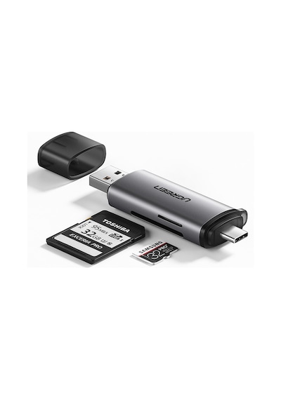 Ugreen 2-in-1 Usb-c, Usb-a Sd, Tf Otg Kart Okuyucu Adaptör, 50706