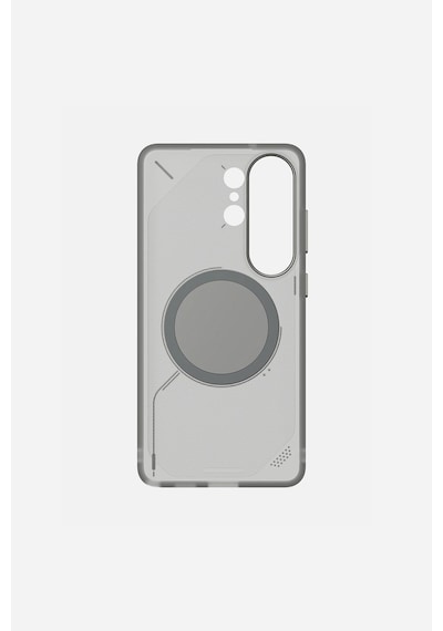 Samsung Uyumlu Galaxy S26 Ultra Magsafe Özellikli Karanlıkta Hafif Parlayan Frosted Kılıf Şeffaf