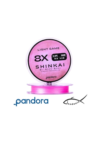Pandora Shinkai Light Game İp Misina 100mt 0.4 Pe