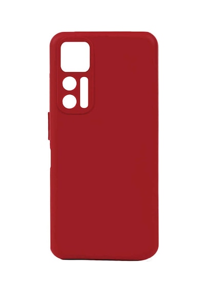 Zore Tcl 30 Plus Kılıf Omsy Biye Silikon - Kırmızı