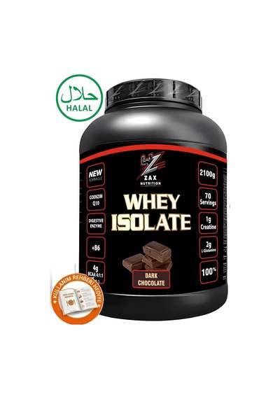 Isolate Whey Protein 2100 Gr 72 Servis Çikolata Aromalı