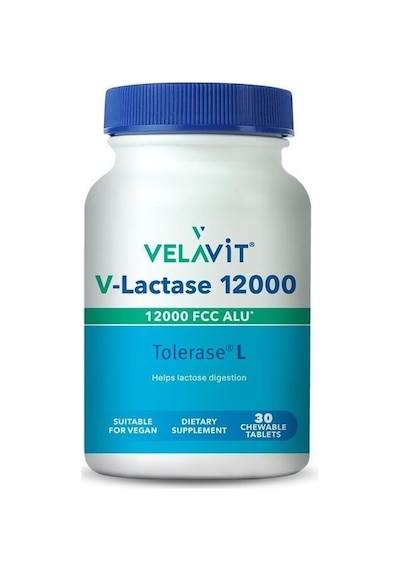 Velavit V Lactase 12000 Tablet 30lu