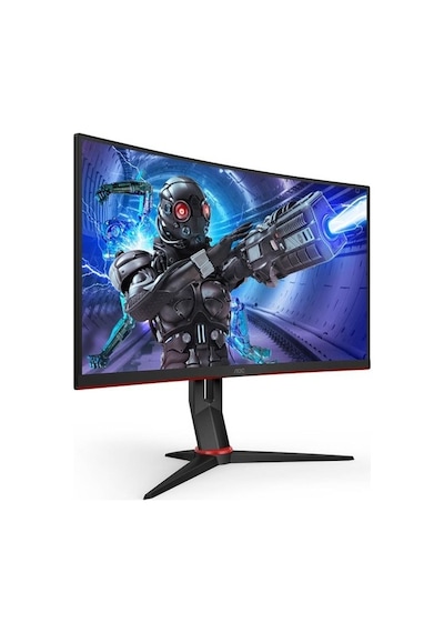 Aoc 27" C27g2ze/bk 0.5 Ms 240hz Freesync Curved Monitör Ölü Pixel-kutusu Açılmış Ürün
