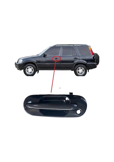 Honda Civic Euro / Cr-v Kapı Açma Kolu Ön Dış Sol 1997-2000 Modeller
