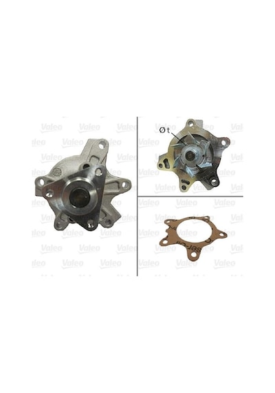 VALEO 506848 Devirdaim Su Pompası Yaris 99- 1.3 1.5 1.6