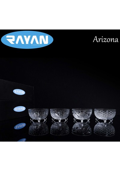 Arizona 6'lı Cam Kase Büyük Royaleks-69420