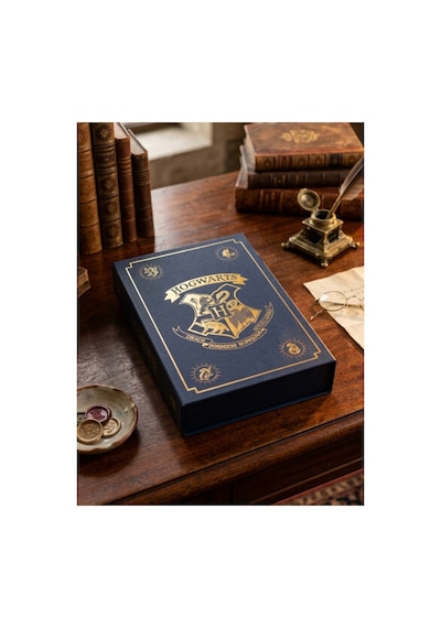 Harry Potter Lisanslı Kitap Görünümlü Dekoratif Kutu 24x16 Cm 84109186