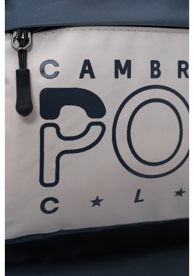Cambridge Polo Club Ergonomik Unisex Ortaokul Çantası gri