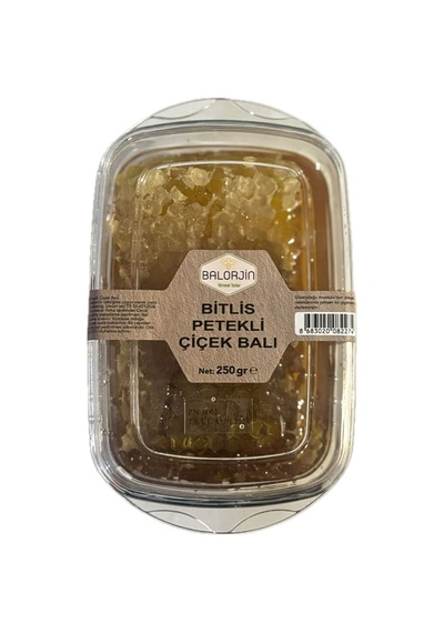 Balorjin Bitlis Petekli Çiçek Balı 250 Gr-doğal Bal 5'li Paket