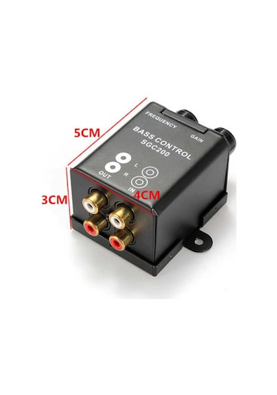 Clifford Cf518 Üniversal Rca Frekans ve Bass Kontrol Ünitesi