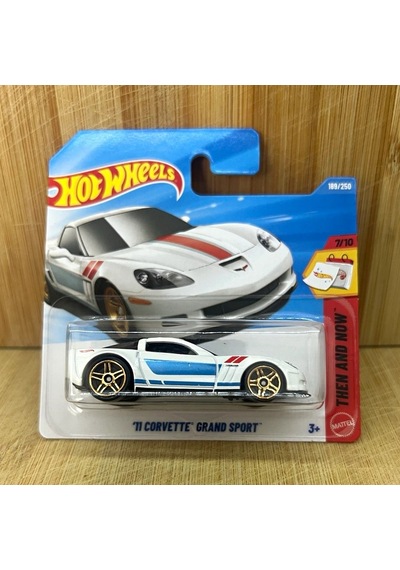 Hot Wheels 2011 Corvette Grand Sport Beyaz 1:64 Metal Model Araba 189/250