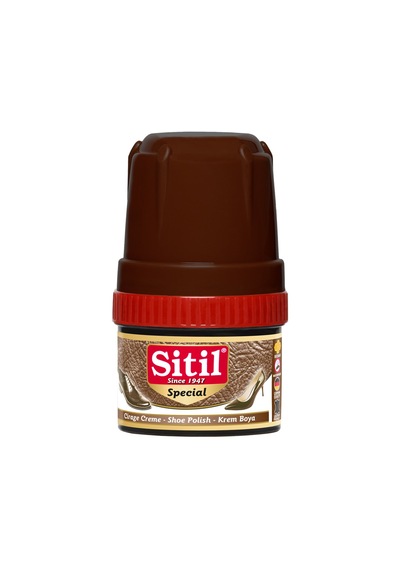 Sitil Ayakkabı Boyası Koyu Kahve Krem 60 Ml 4 Adet Diğer