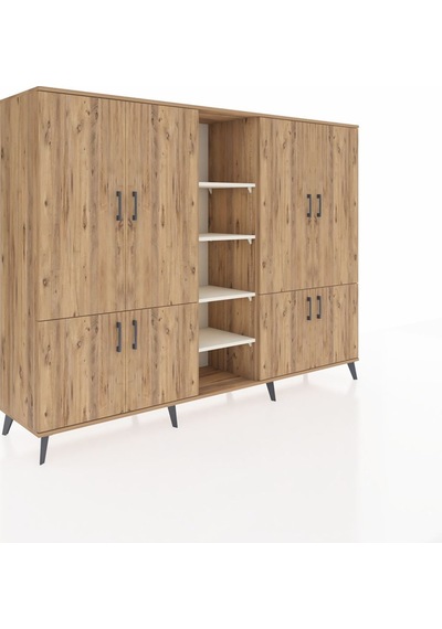 Hyperion Dolap 14 Raflı 8 Kapaklı 220x44x163 Çam-çam/aytaşı Çam-çam/aytaşı Hyperion Dolap 14 Raflı 8 Kapaklı 220x44x163 Çam-çam/aytaşı Çam-çam/aytaşı
