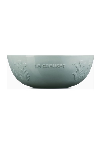 Le Creuset Jardin Seramik Salata Kasesi, Çiçek Desenli Şık Ve Çok Amaçlı Çok Renkli