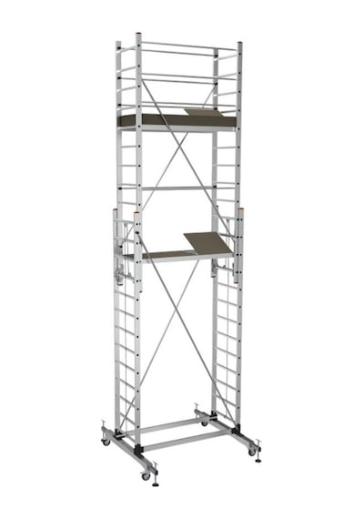 Alüminyum İskele 7 Metre Teleskopik Sar7513 2 X 3,5 7 Metre