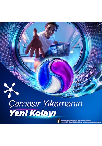 Omo Ultra Power Kapsül Deterjan Beyazlar Ve Renkliler 26 Yıkama X3 Diğer