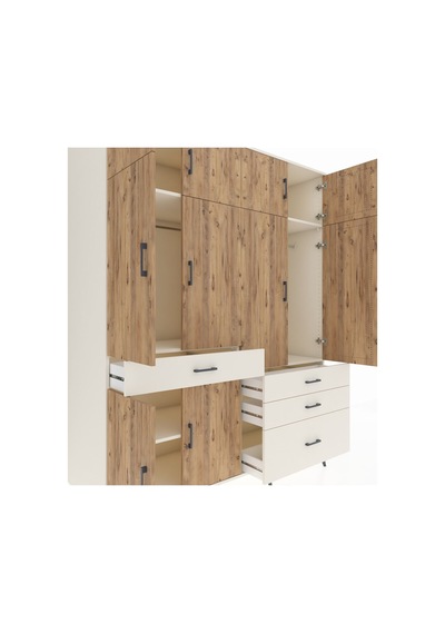 Kronos Gardrop 5 Raflı 4 Çekmeceli 2 Askılı 176x59x221 Aytaşı-çam/aytaşı Çam/aytaşı Kronos Gardrop 5 Raflı 4 Çekmeceli 2 Askılı 176x59x221 Aytaşı-çam/aytaşı Çam/aytaşı