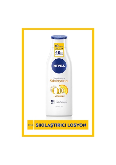 Q10 Vitamin C 10 Günde Sıkılaşma Ve Vücut Losyonu 250ml Mucizegüzellik