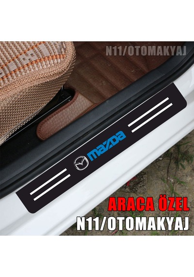 Mazda Kapı İç Koruma Ayaklık Sticker Markalı