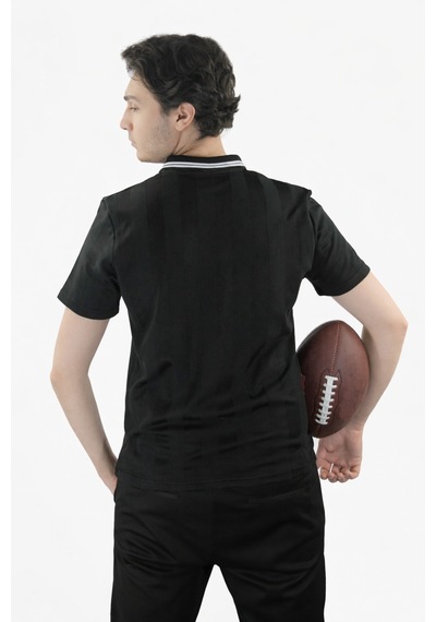 Urbantrendstore Rugby Tasarımlı Günlük Rahat Kullanım Casual Tişört Siyah Kısa Kol Urbantrendstore Rugby Tasarımlı Günlük Rahat Kullanım Casual Tişört Siyah Kısa Kol