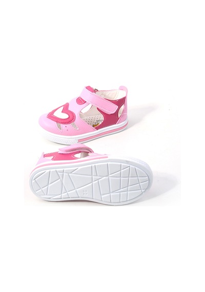 Şirin Bebe 1713 Kız Bebek Ortopedik Ayakkabı Sandalet Pembe