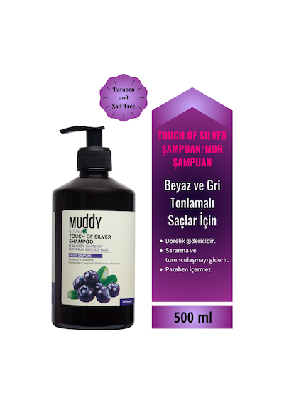 Muddy Touch Of Silver Shampoo 500 ML