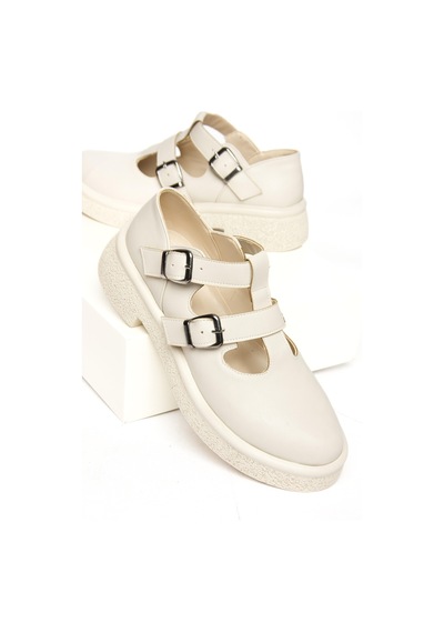 Fox Shoess996019109 Bej Kadın Ayakkabı Bej