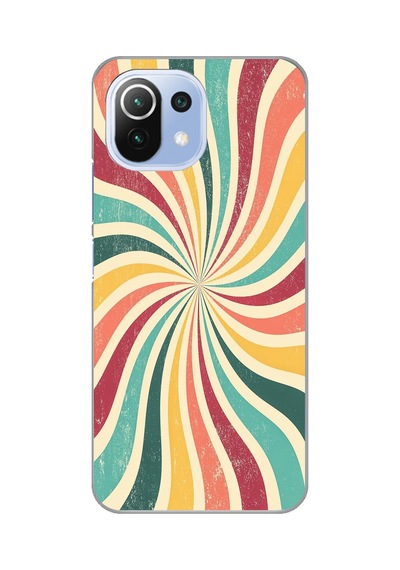 Xiaomi Mi 11 Lite Yumuşak Desen047 Çok Renkli