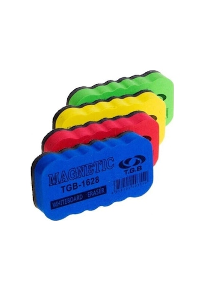 Tgb Magnetic Beyaz Tahta Silgisi 4 Adet -1628 T.s