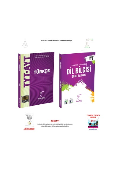 Karekök Tyt Türkçe Konu Anlatımlı Soru Bankası 2 Kitap Seti