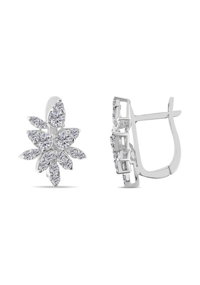 1.20 Karat Fantezi Pırlanta Küpe - Hrd Sertifikalı 81311655