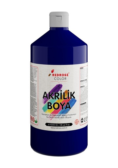 Lacivert Akrilik Boya 1000 Gr